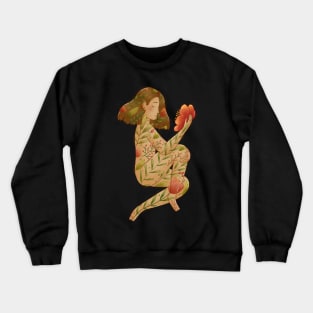 Blooming Girl Crewneck Sweatshirt